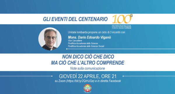 Gli Eventi del Centenario, con Mons. Viganò – Video del secondo incontro