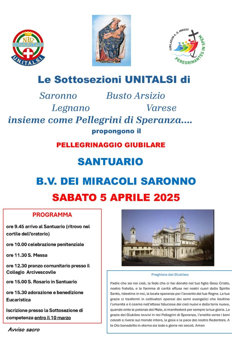 GIUBILEO vers 23 gen 25